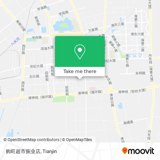 购旺超市振业店 map