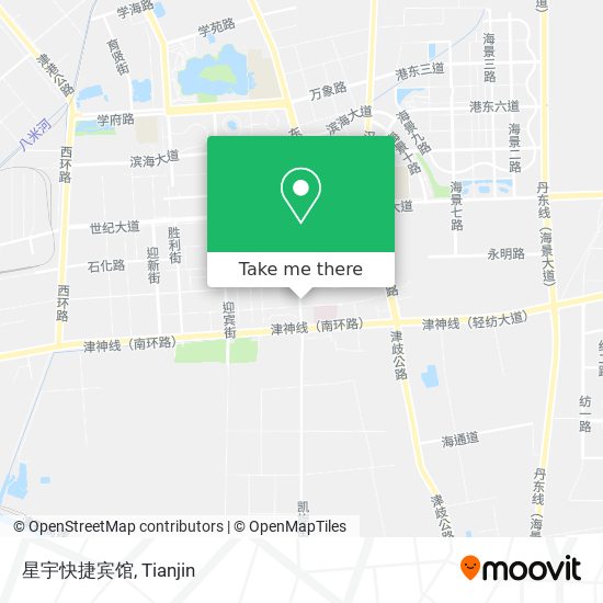 星宇快捷宾馆 map