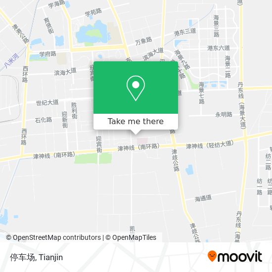 停车场 map