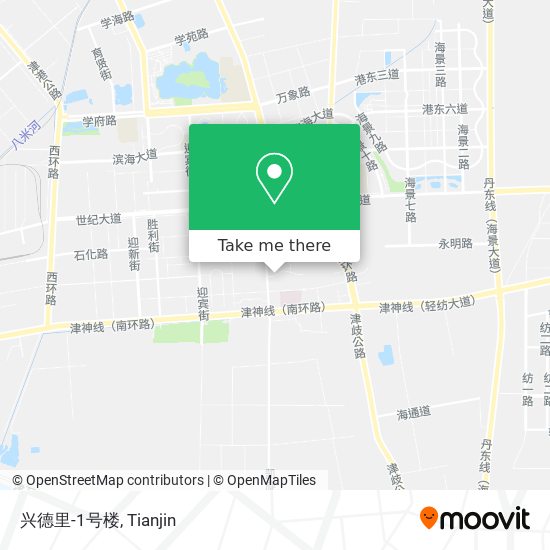 兴德里-1号楼 map