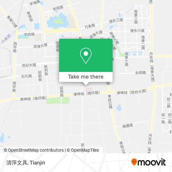 清萍文具 map