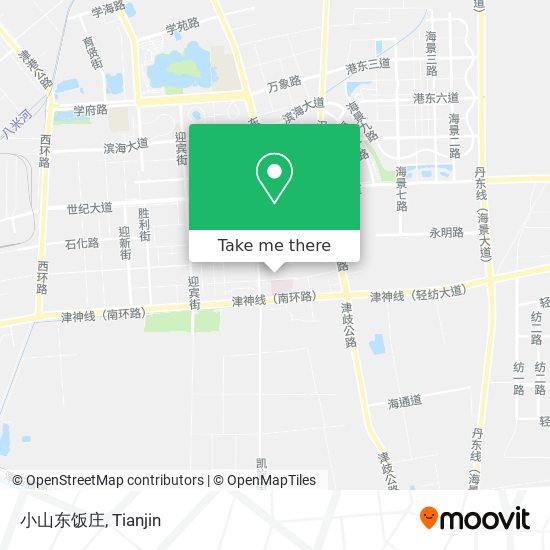 小山东饭庄 map