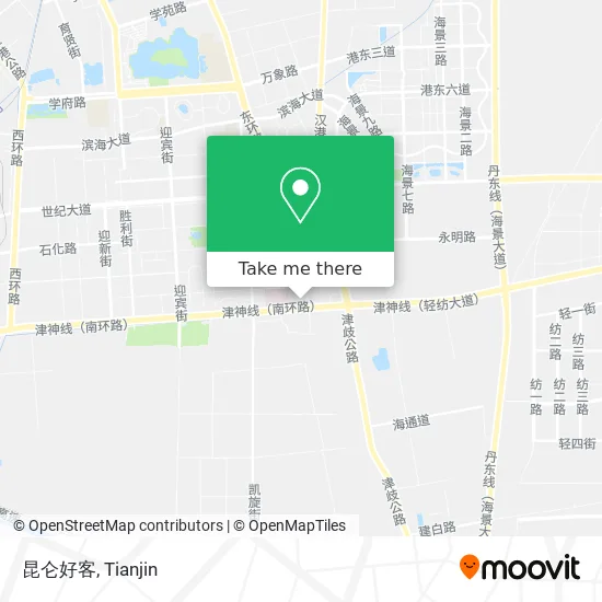 昆仑好客 map