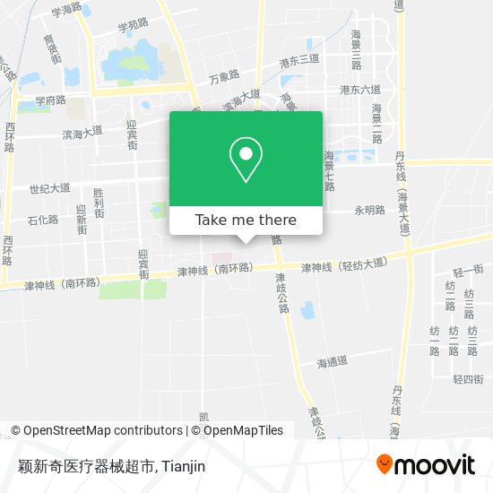 颖新奇医疗器械超市 map