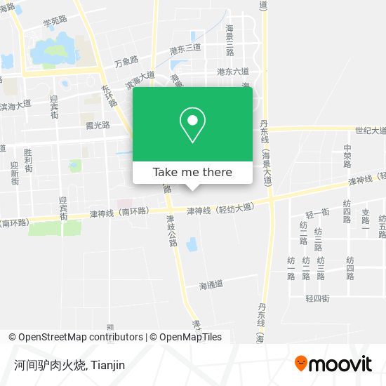 河间驴肉火烧 map