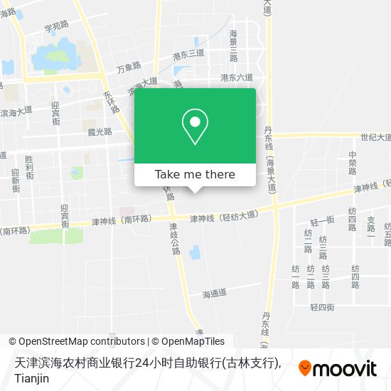 天津滨海农村商业银行24小时自助银行(古林支行) map