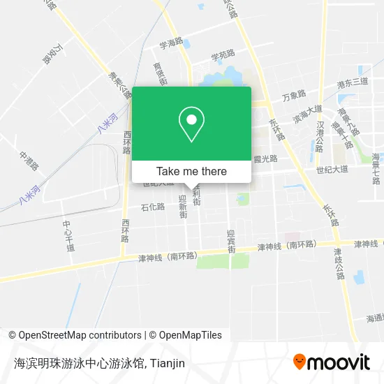 海滨明珠游泳中心游泳馆 map