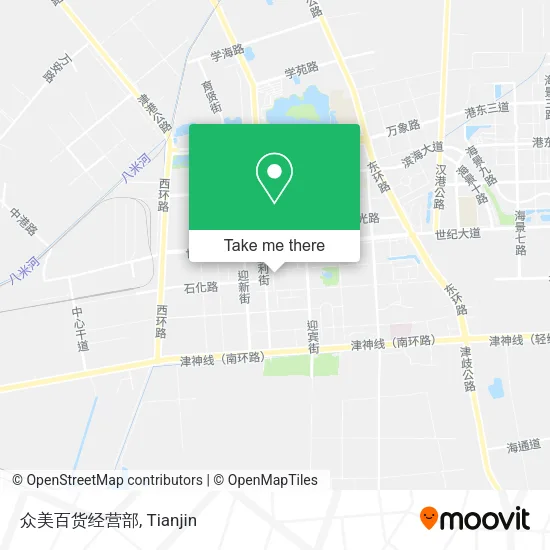 众美百货经营部 map