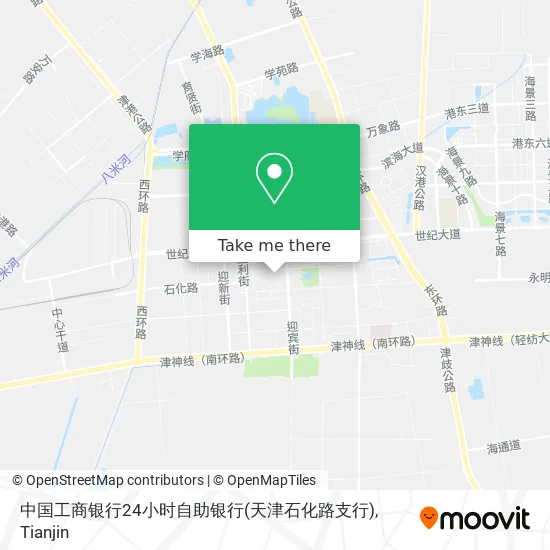 中国工商银行24小时自助银行(天津石化路支行) map