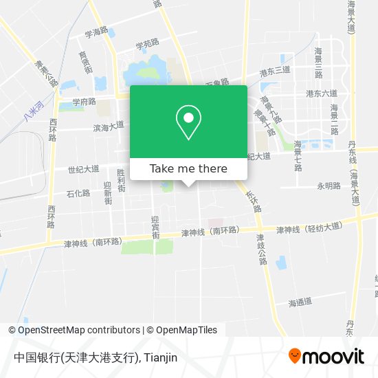 中国银行(天津大港支行) map