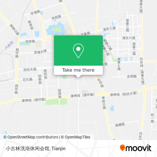 小古林洗浴休闲会馆 map