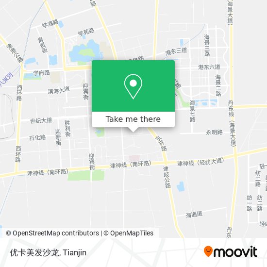 优卡美发沙龙 map