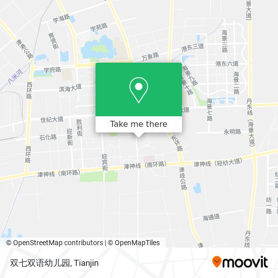 双七双语幼儿园 map
