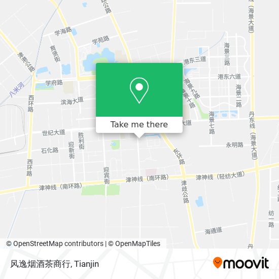 风逸烟酒茶商行 map