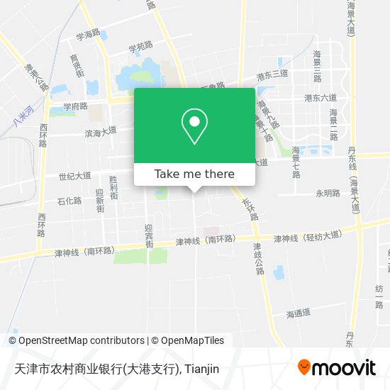 天津市农村商业银行(大港支行) map