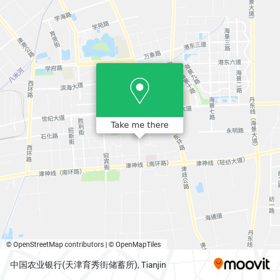 中国农业银行(天津育秀街储蓄所) map