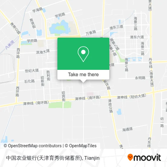 中国农业银行(天津育秀街储蓄所) map