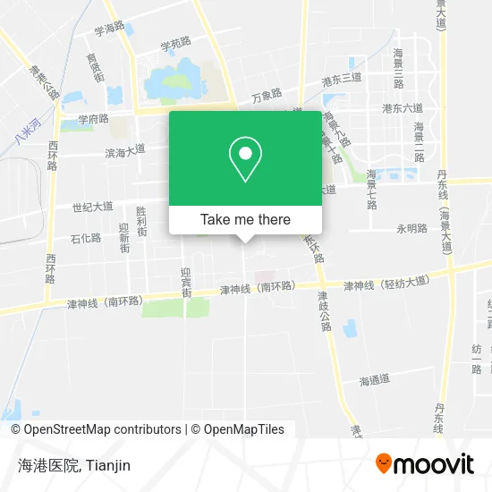 海港医院 map