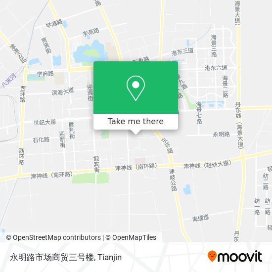永明路市场商贸三号楼 map