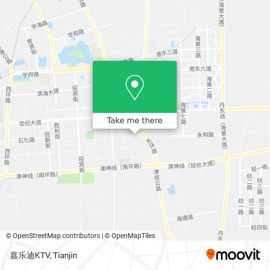 嘉乐迪KTV map