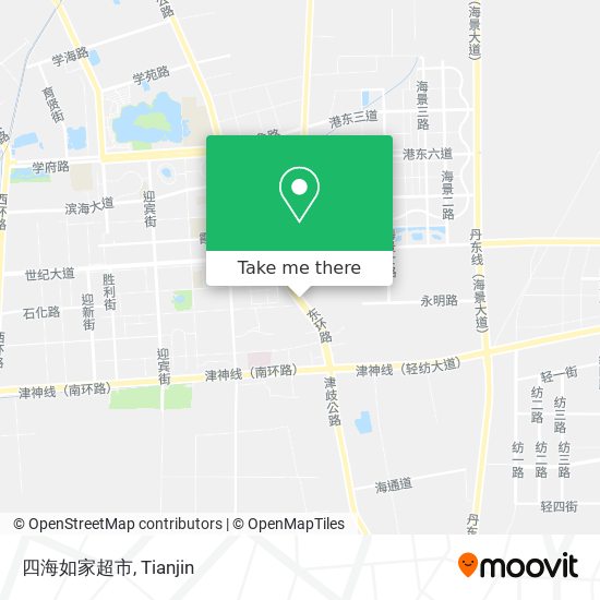 四海如家超市 map