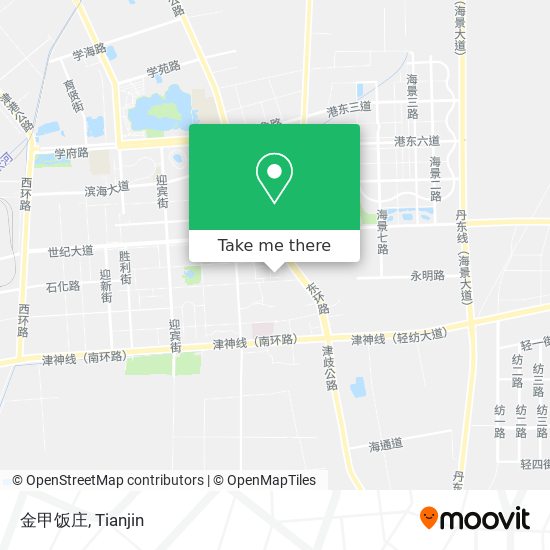 金甲饭庄 map