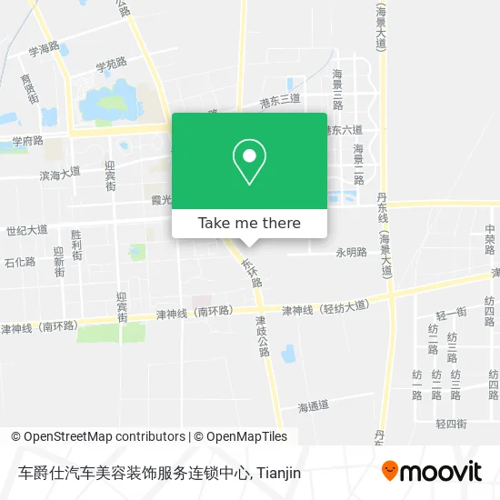车爵仕汽车美容装饰服务连锁中心 map