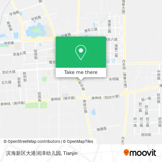 滨海新区大港润泽幼儿园 map