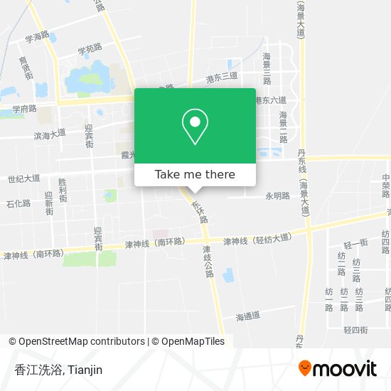 香江洗浴 map