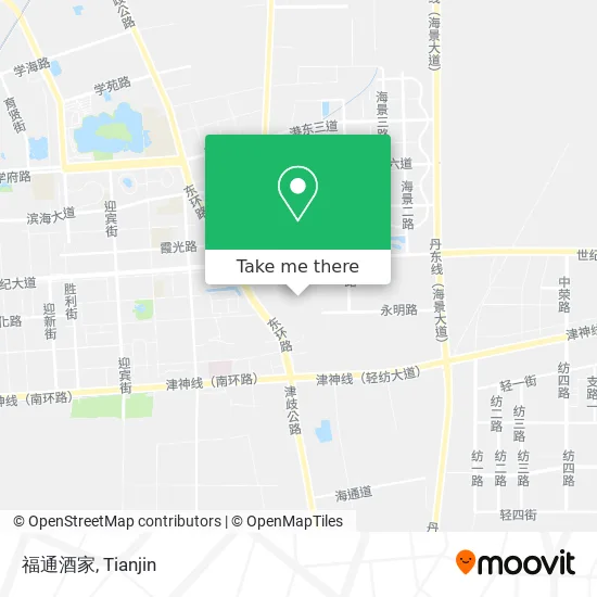 福通酒家 map
