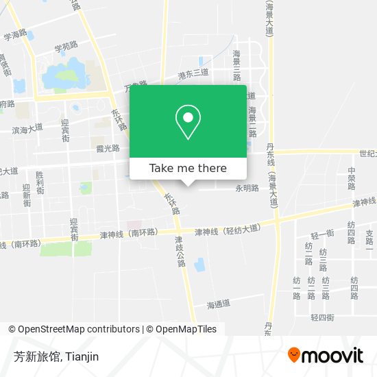 芳新旅馆 map
