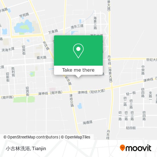 小古林洗浴 map