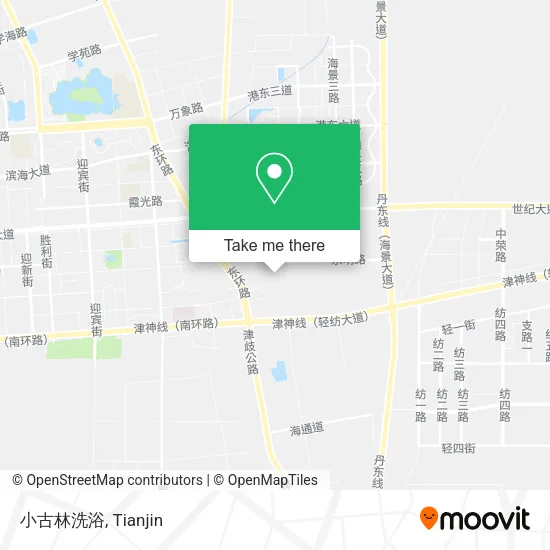 小古林洗浴 map