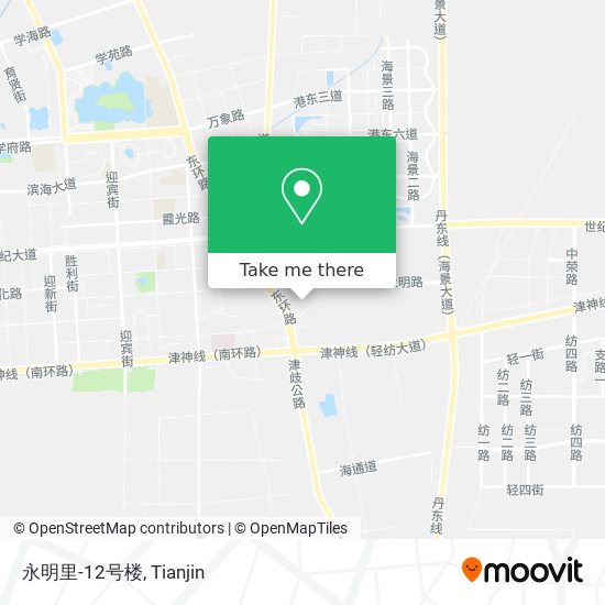 永明里-12号楼 map
