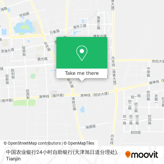 中国农业银行24小时自助银行(天津旭日道分理处) map