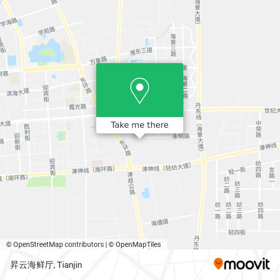昇云海鲜厅 map