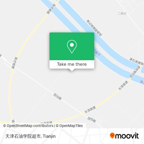 天津石油学院超市 map