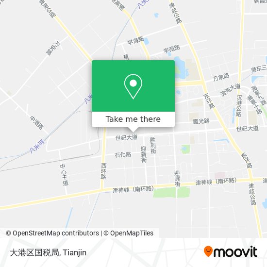 大港区国税局 map