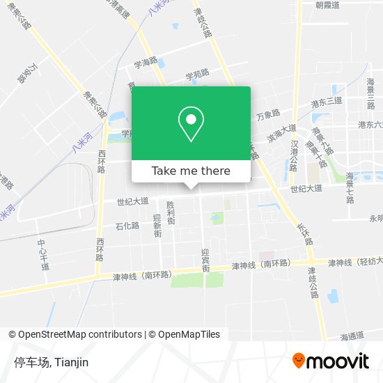 停车场 map