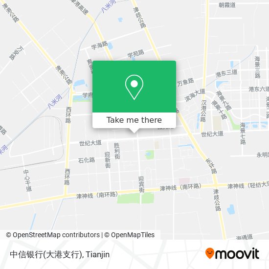 中信银行(大港支行) map