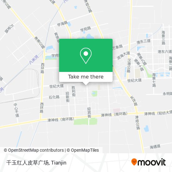 千玉红人皮草广场 map
