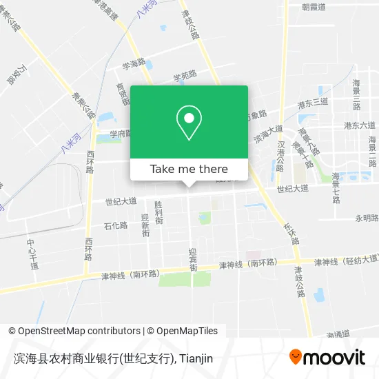 滨海县农村商业银行(世纪支行) map