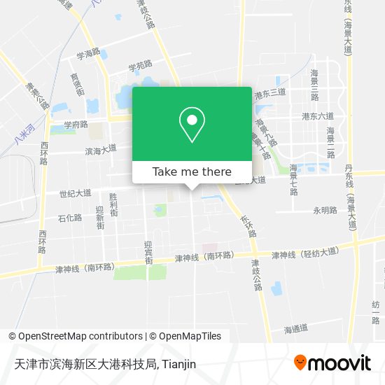 天津市滨海新区大港科技局 map