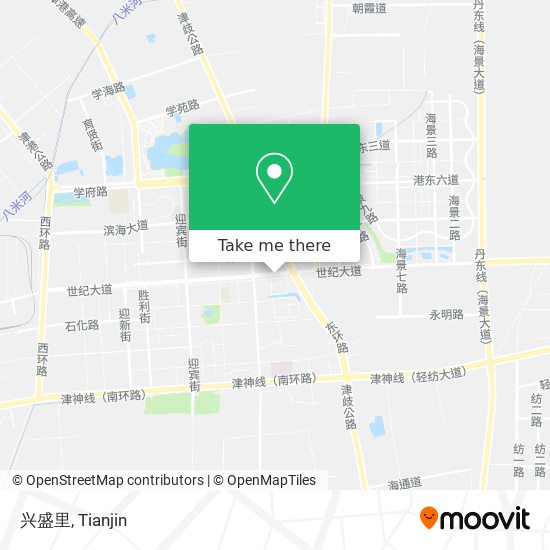 兴盛里 map