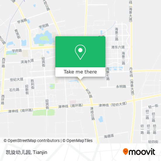 凯旋幼儿园 map