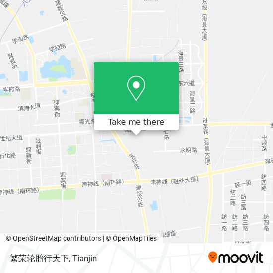 繁荣轮胎行天下 map