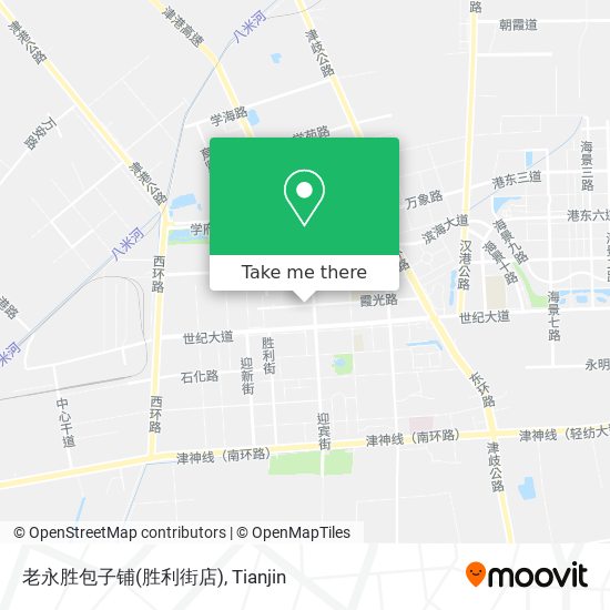 老永胜包子铺(胜利街店) map