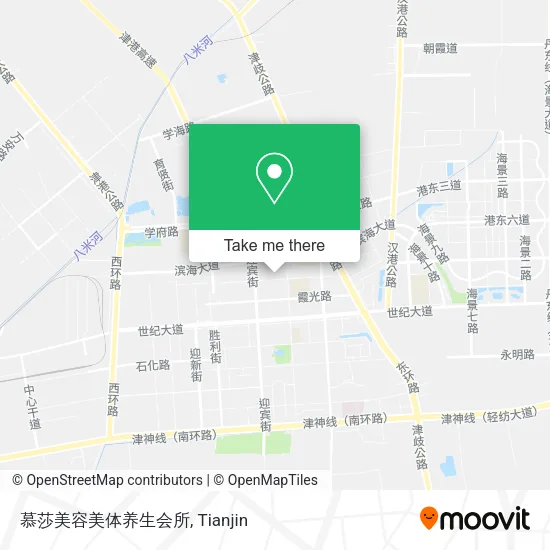 慕莎美容美体养生会所 map