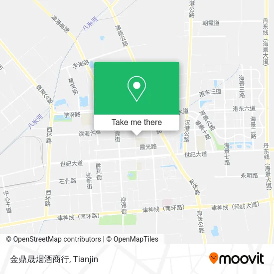 金鼎晟烟酒商行 map