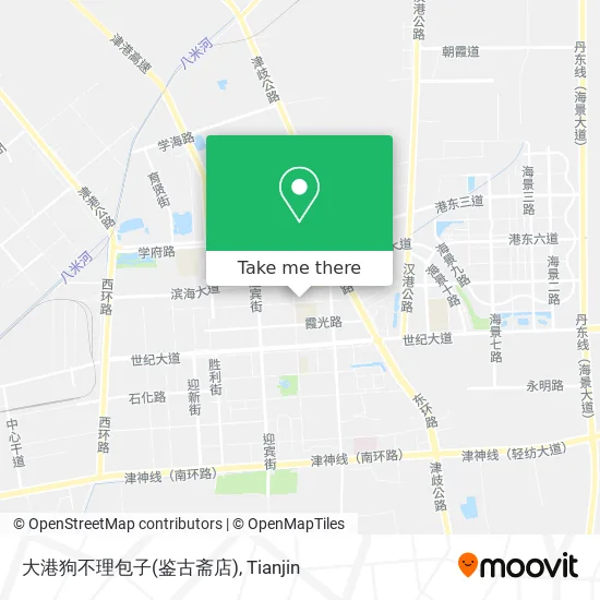 大港狗不理包子(鉴古斋店) map